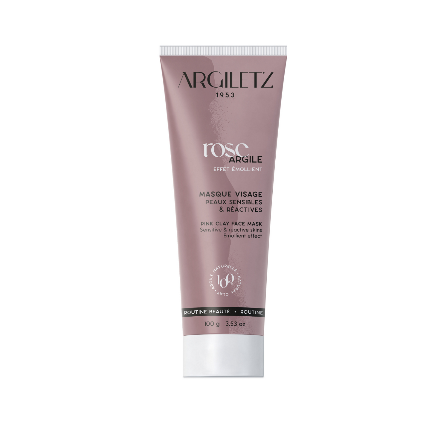 Ready-to-Use Pink Clay Mask (100g tube)