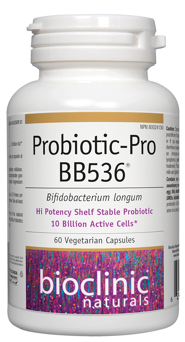 Probiotic-pro Bb536® · 10 Billion Active Cells (60 Vcaps