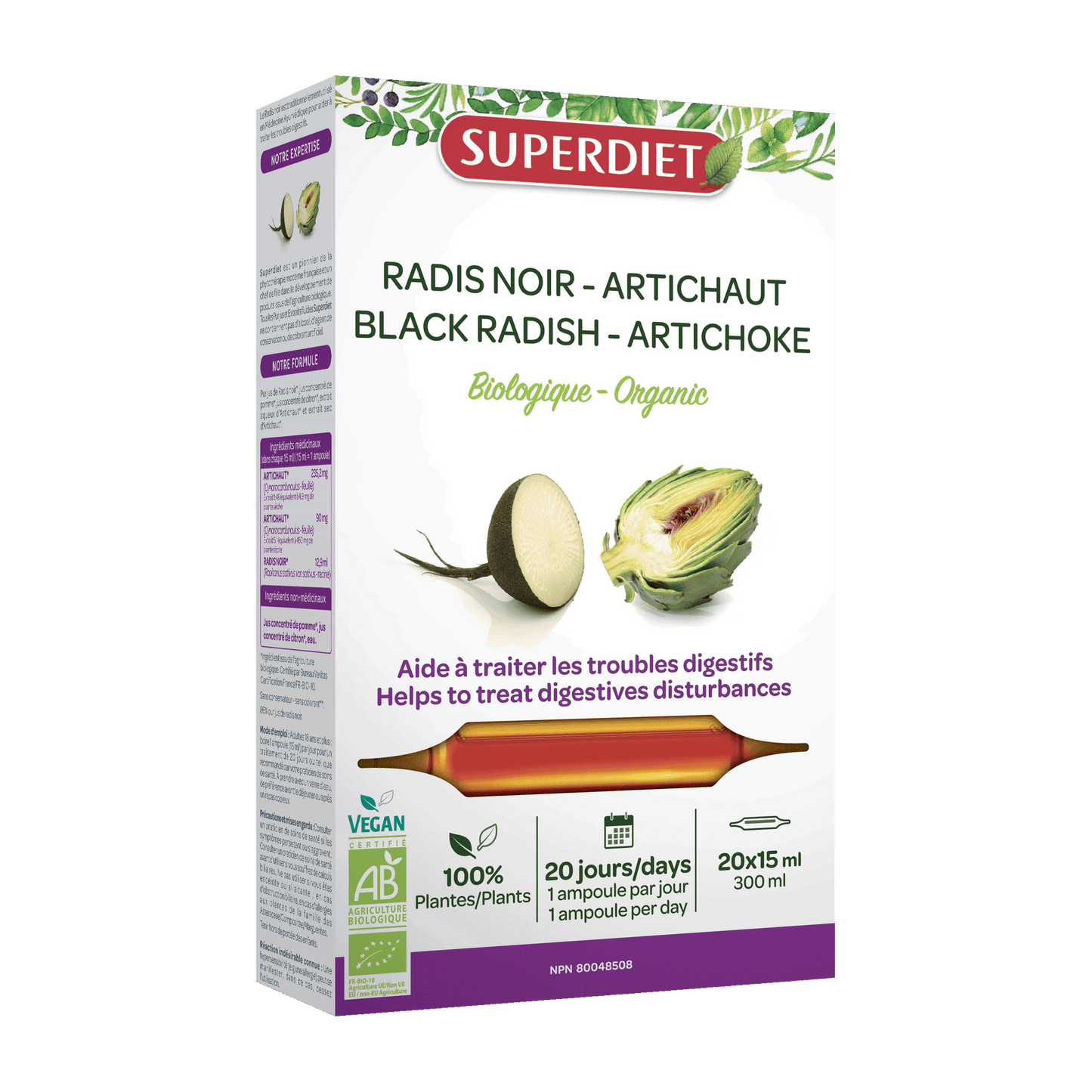 Black Radish Artichoke (20 X 15ml)
