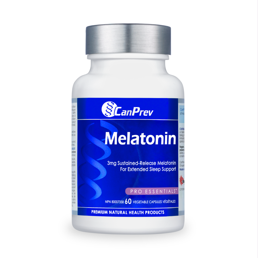 Melatonin 3mg Sustained-Release (60 Vcaps)