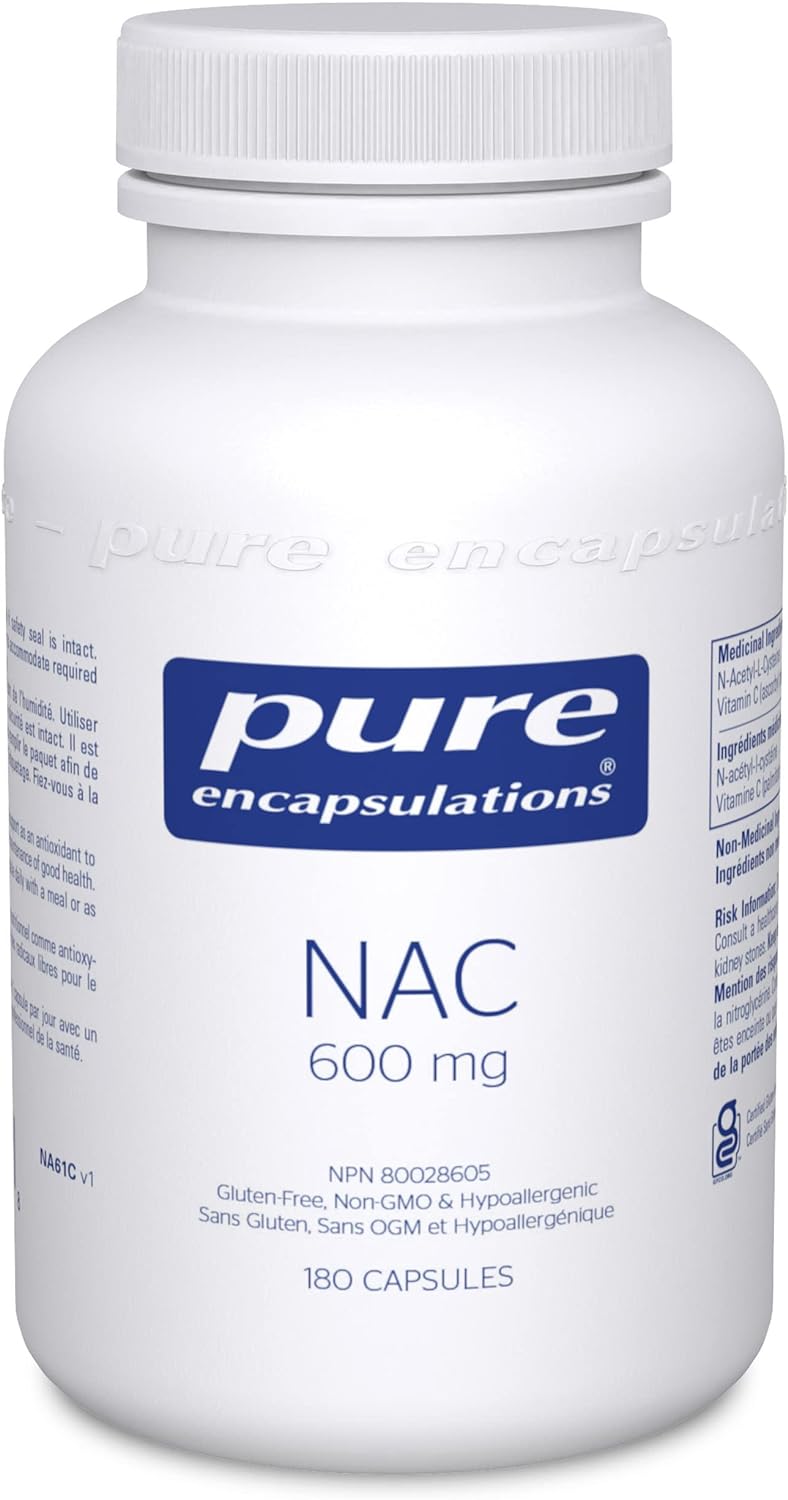 NAC 600 mg (180 Capsules)