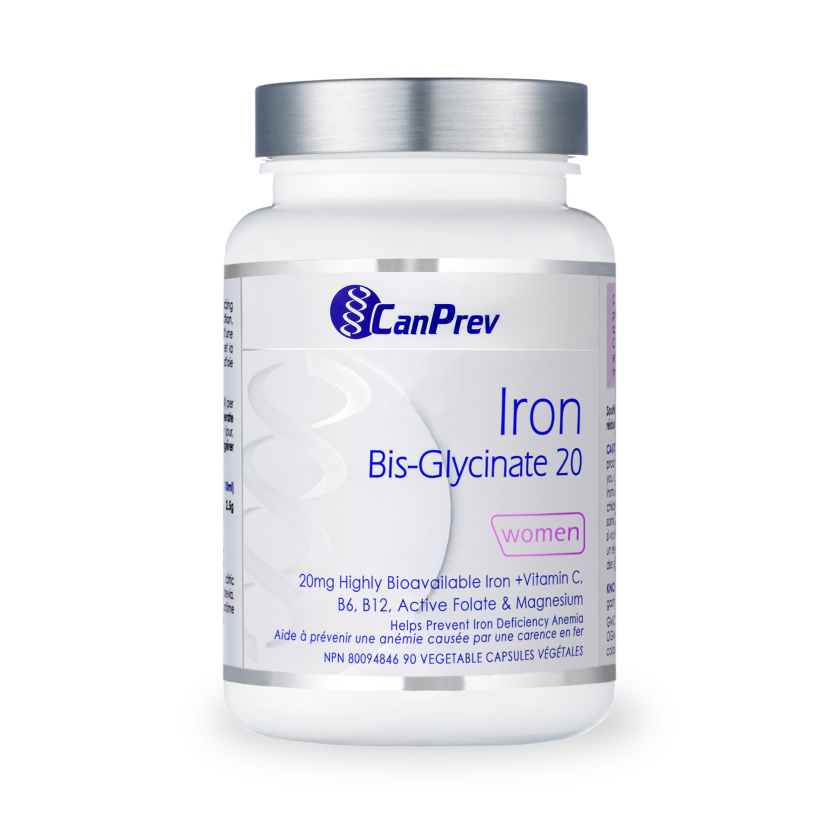 Iron Bisglycinate 20 (90 Vcaps)