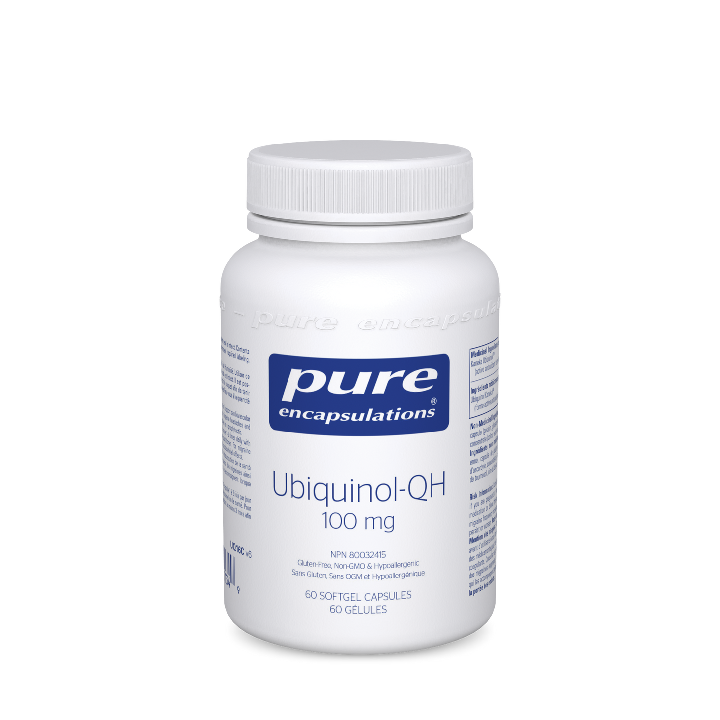Ubiquinol-qh 100 Mg (60 Caps)