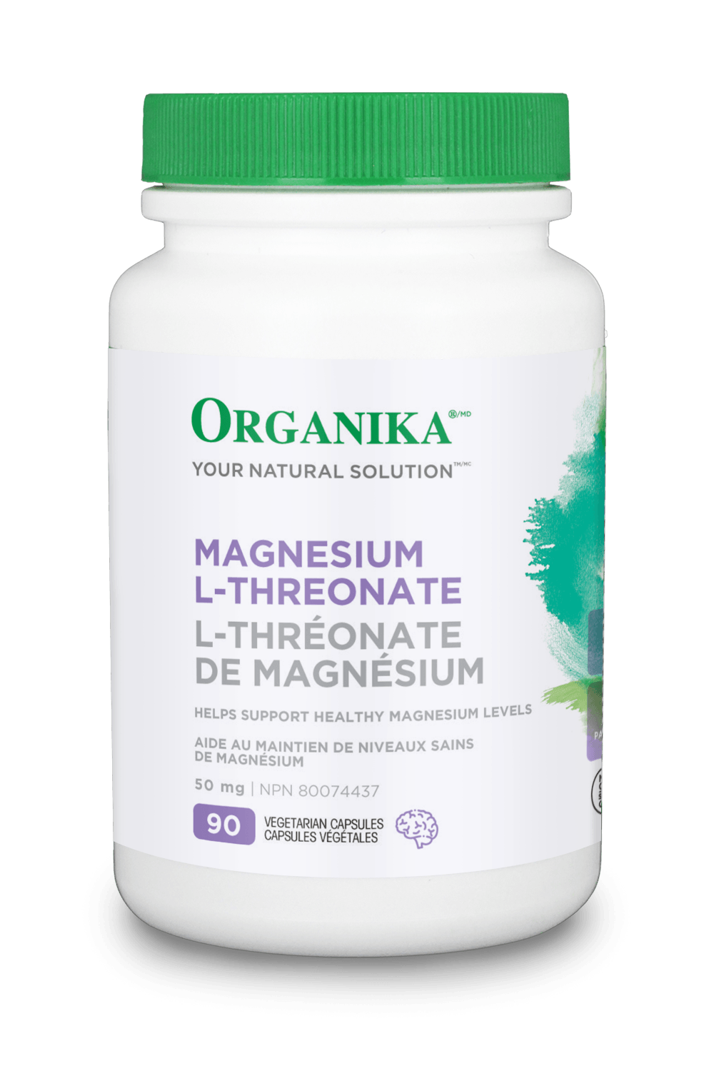 Magnesium L-Threonate (90 Vcaps)