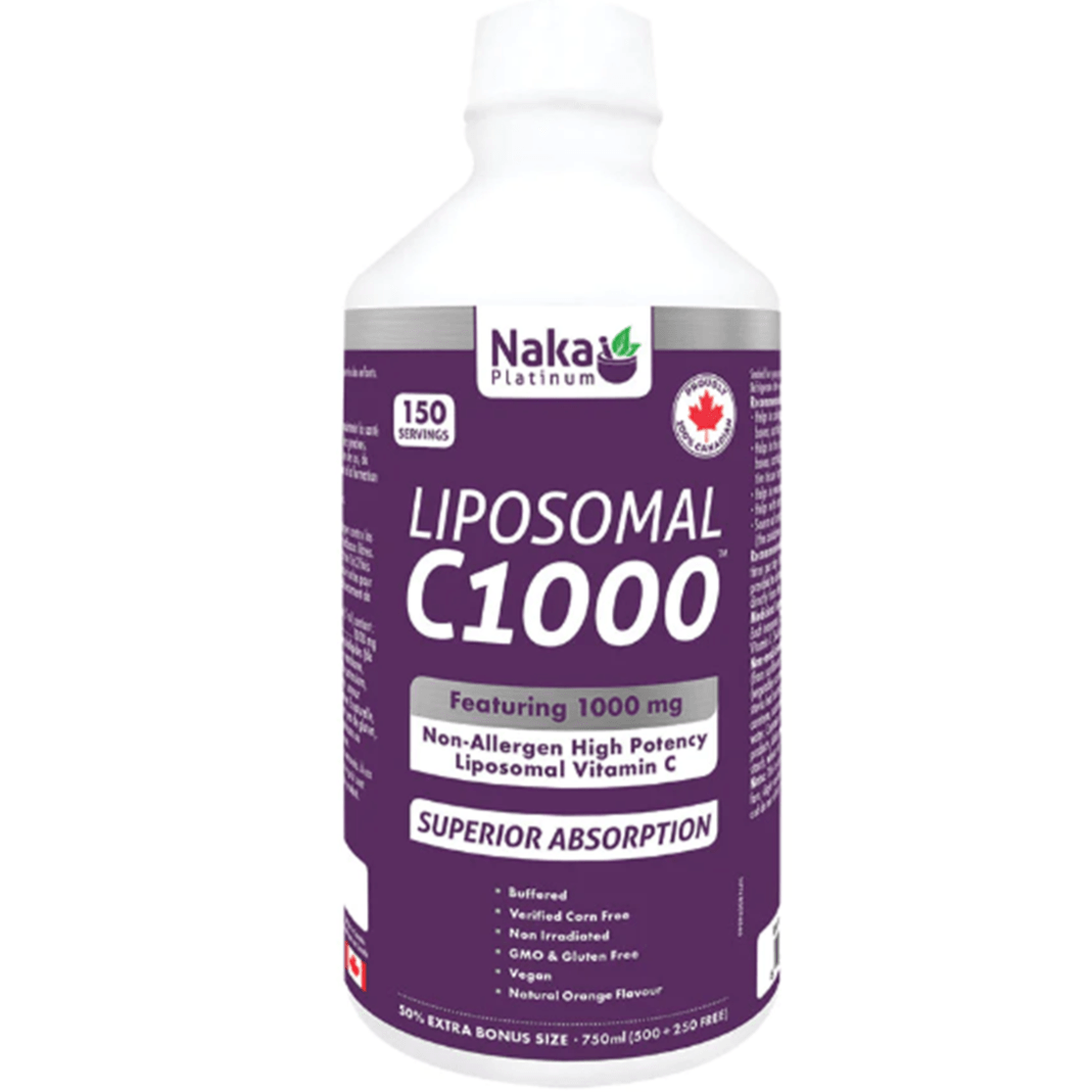 Liposomal Vitamin C 1000mg-Orange Bonus (500ml+250ml)