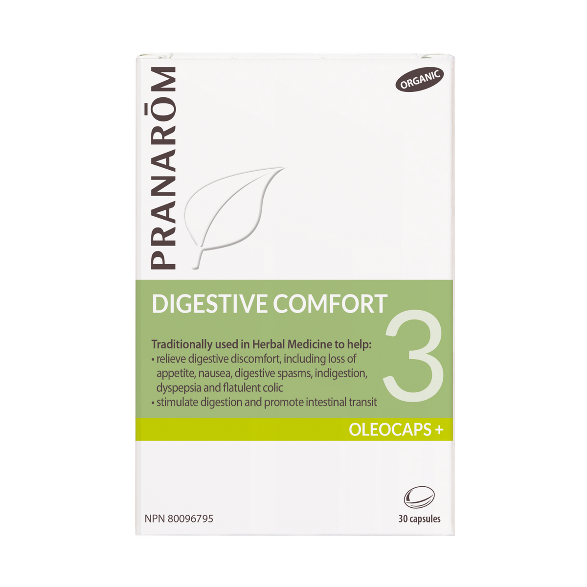 Oleocaps 3 - Digestive Comfort (30 Capsules)