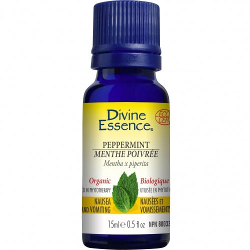 Organic Peppermint Essential Oil (15ml)