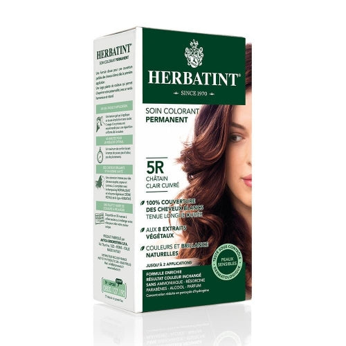 Permanent Hair Color 5R Light Copper Brown (135ml)