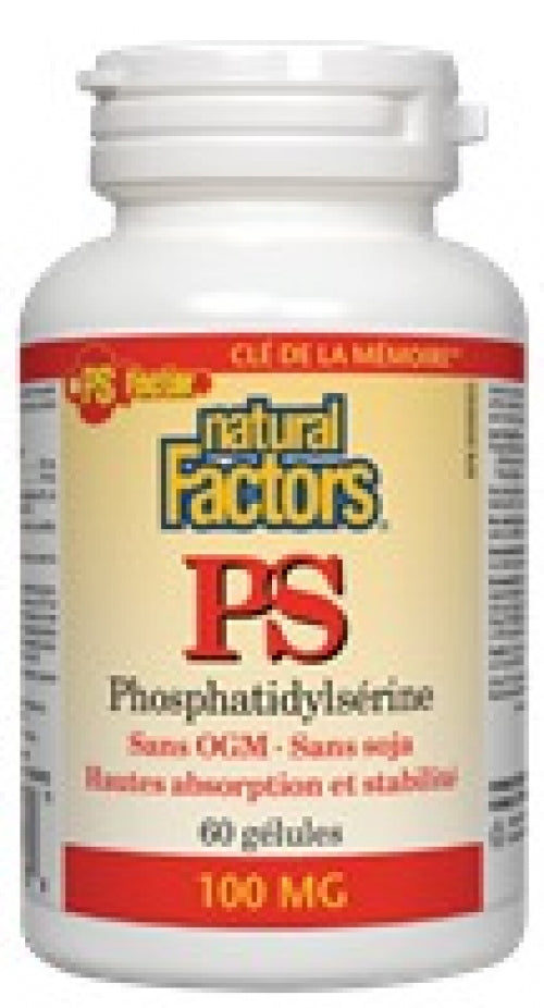 PS (Phosphatidylserine) 100mg (60 Capsules)