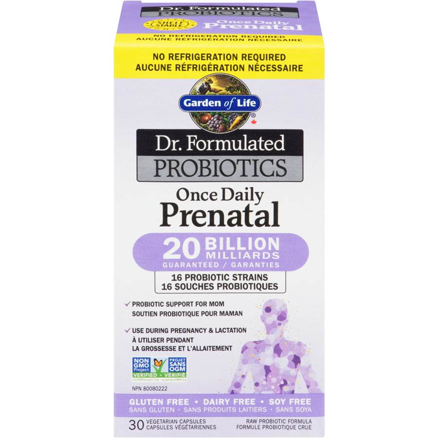 Dr. Formulated Prenatal Probiotic (30 Capsules)