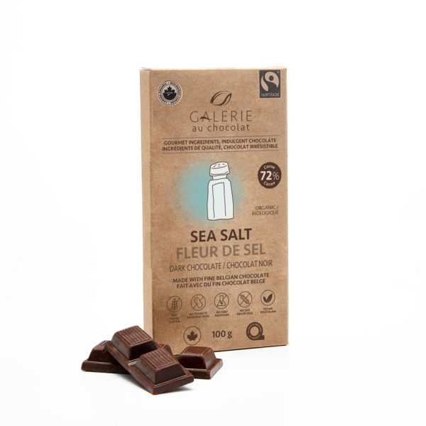 Dark Chocolate with Sea Salt (100g)