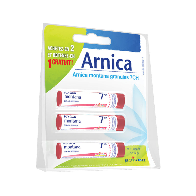 Arnica Blister 7ch (3 Granule Tubes)