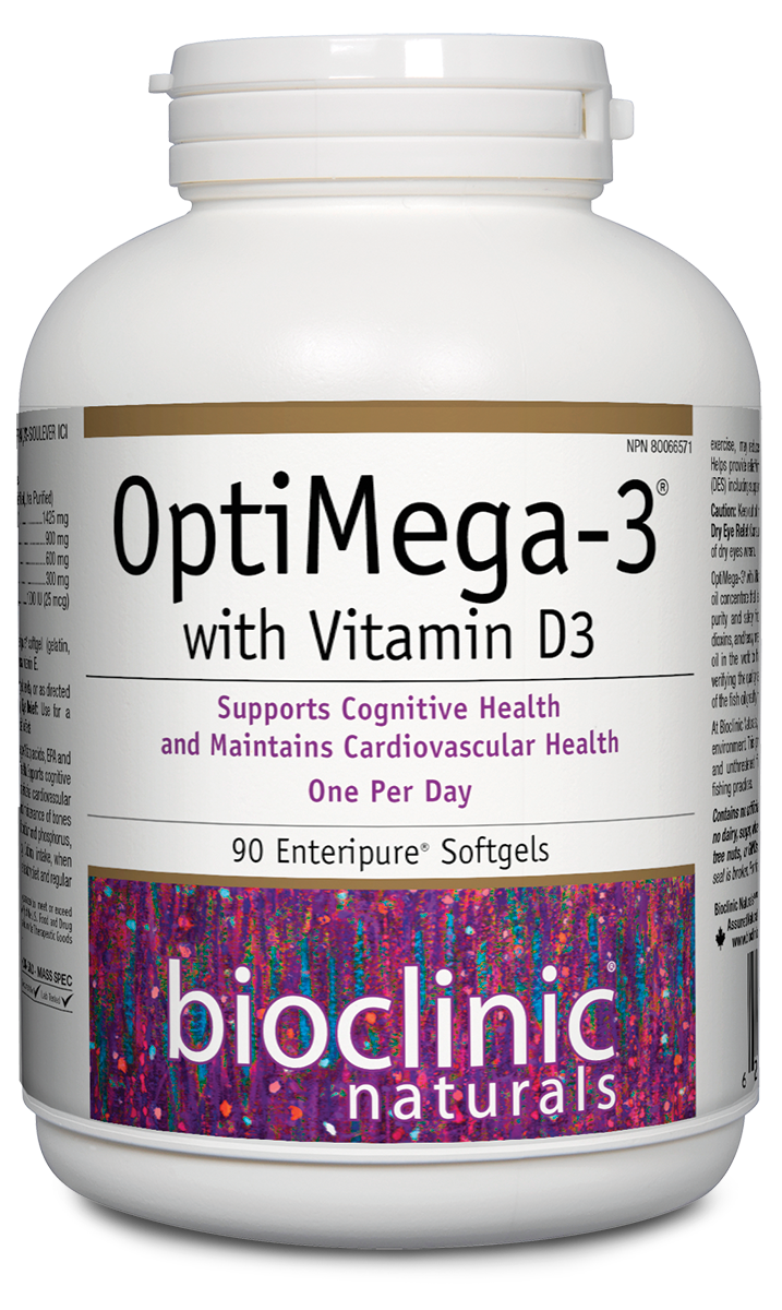 Optimega-3® With Vitamin D3 (90 Softgels)