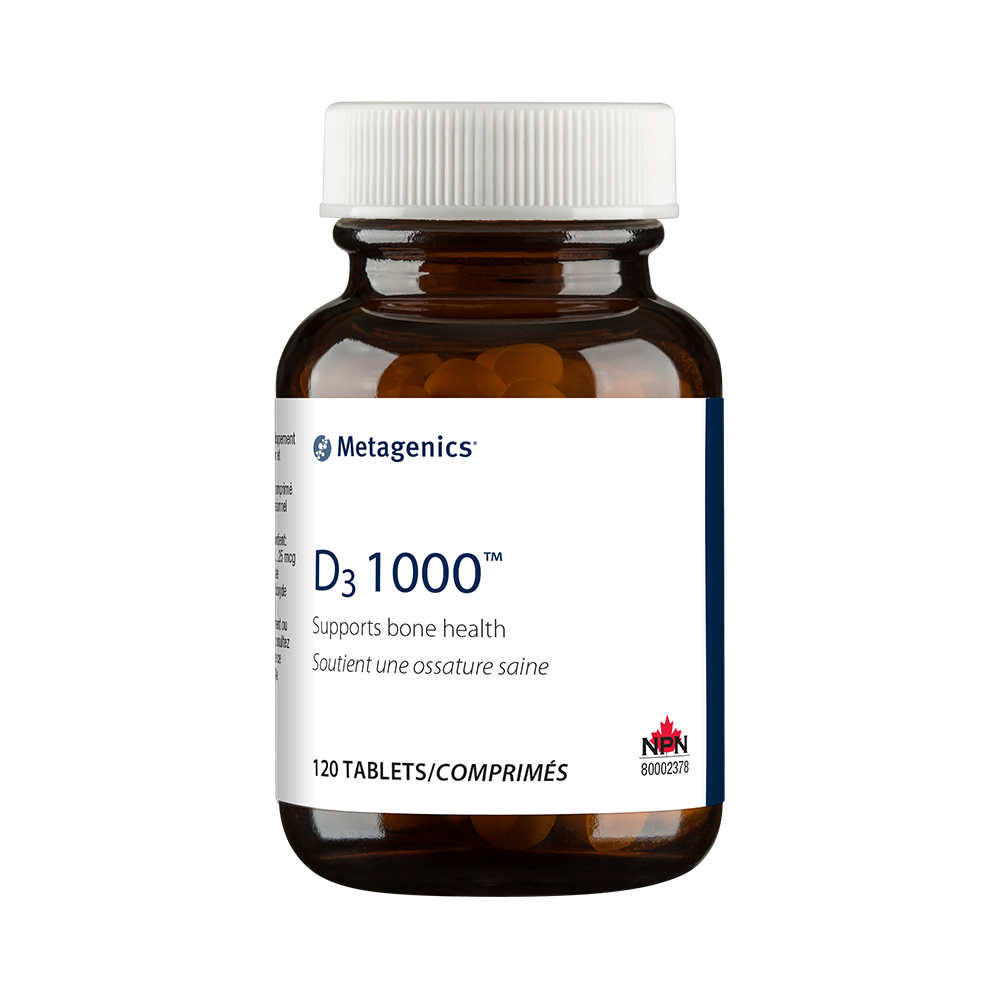 D3 1000 IU (120 Softgels)