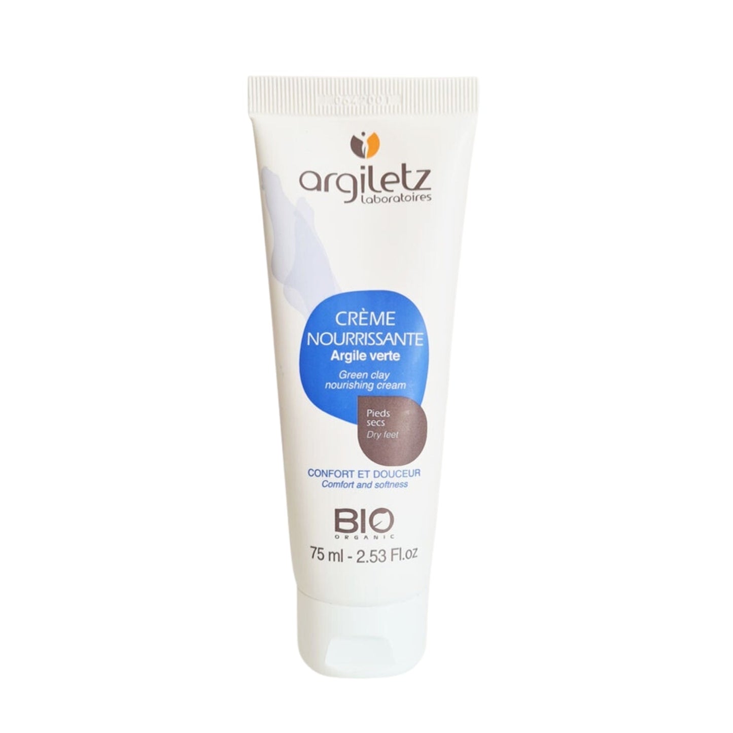 Organic Green Clay Dry Foot Cream (75 ml)