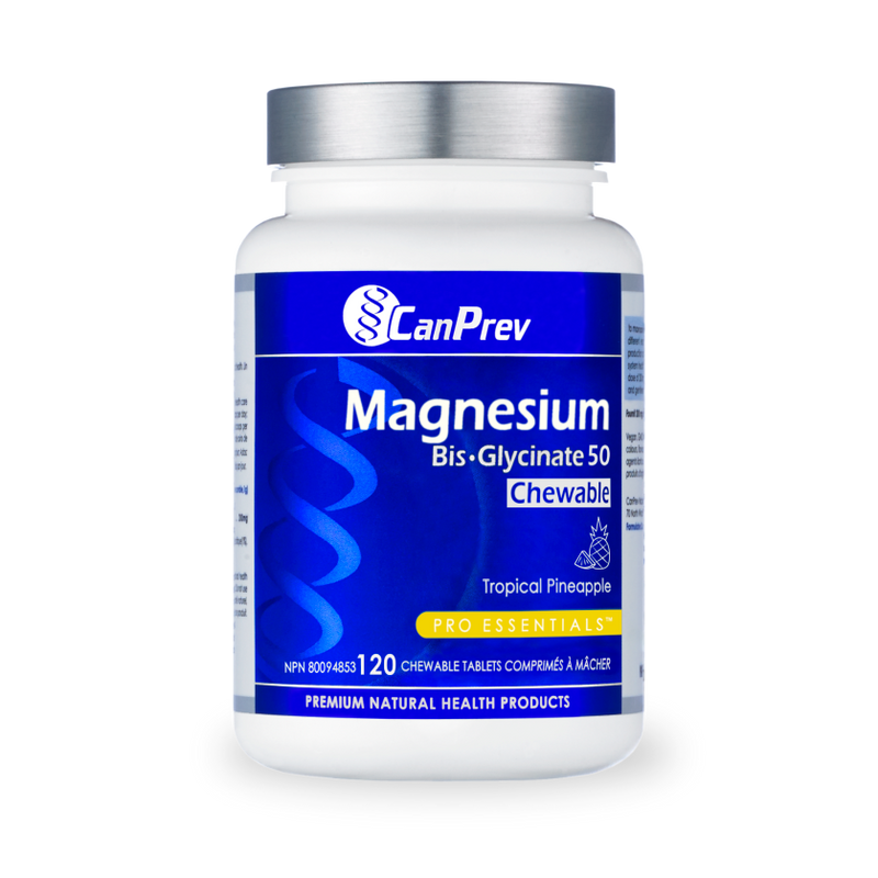 Magnesium Bis·glycinate 50 Croquable-ananas (120 Co)