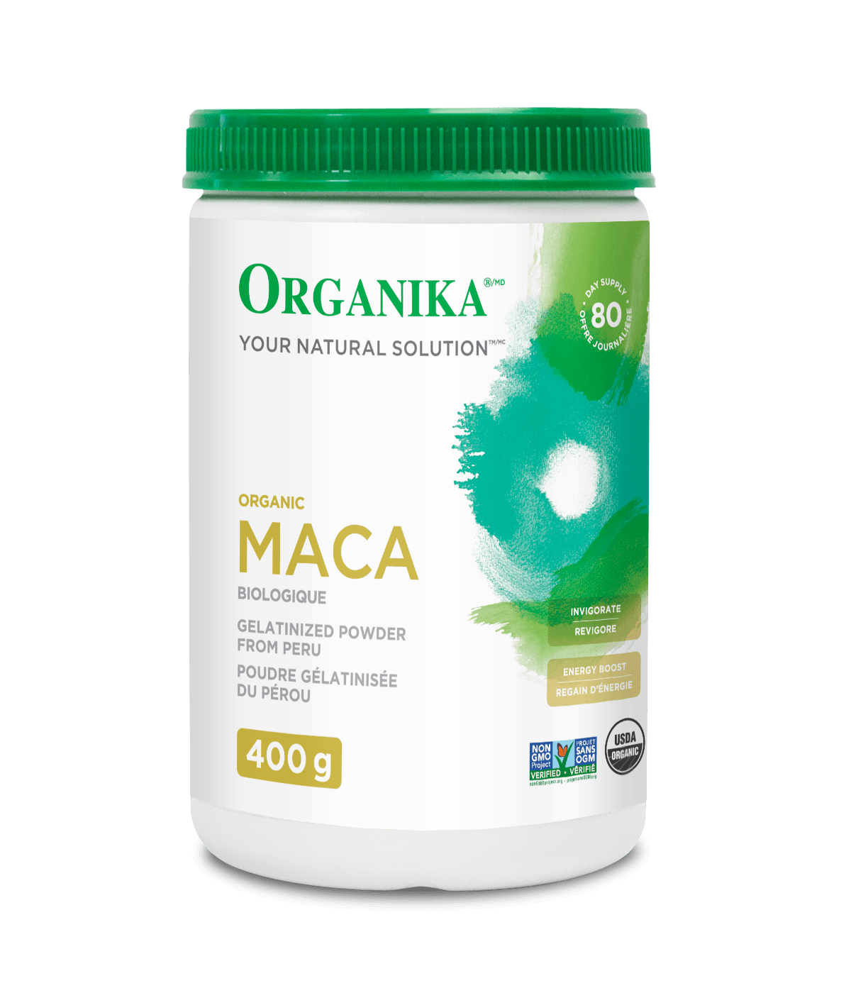 Organic Gelatinized Maca Powder (400g)