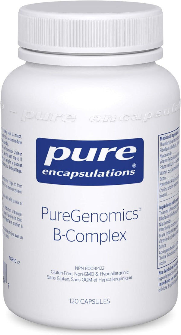 Puregenomics B-complex (120 Caps)