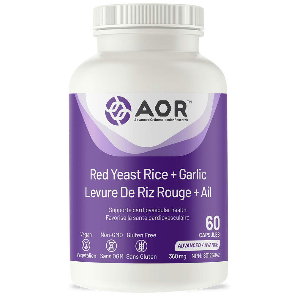 Red Yeast Rice + Garlic (60 Capsules)