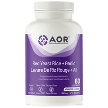 Red Yeast Rice + Garlic (60 Capsules)