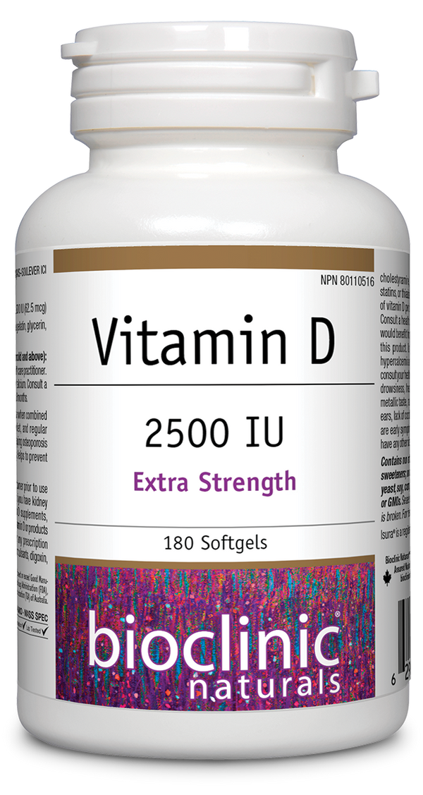 Vitamin D3 · 2500 Iu (180 Gel)