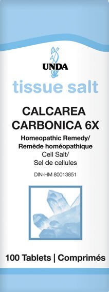 Calcarea Carbonica 6x Schussler Salt (100 Coated Tablets)