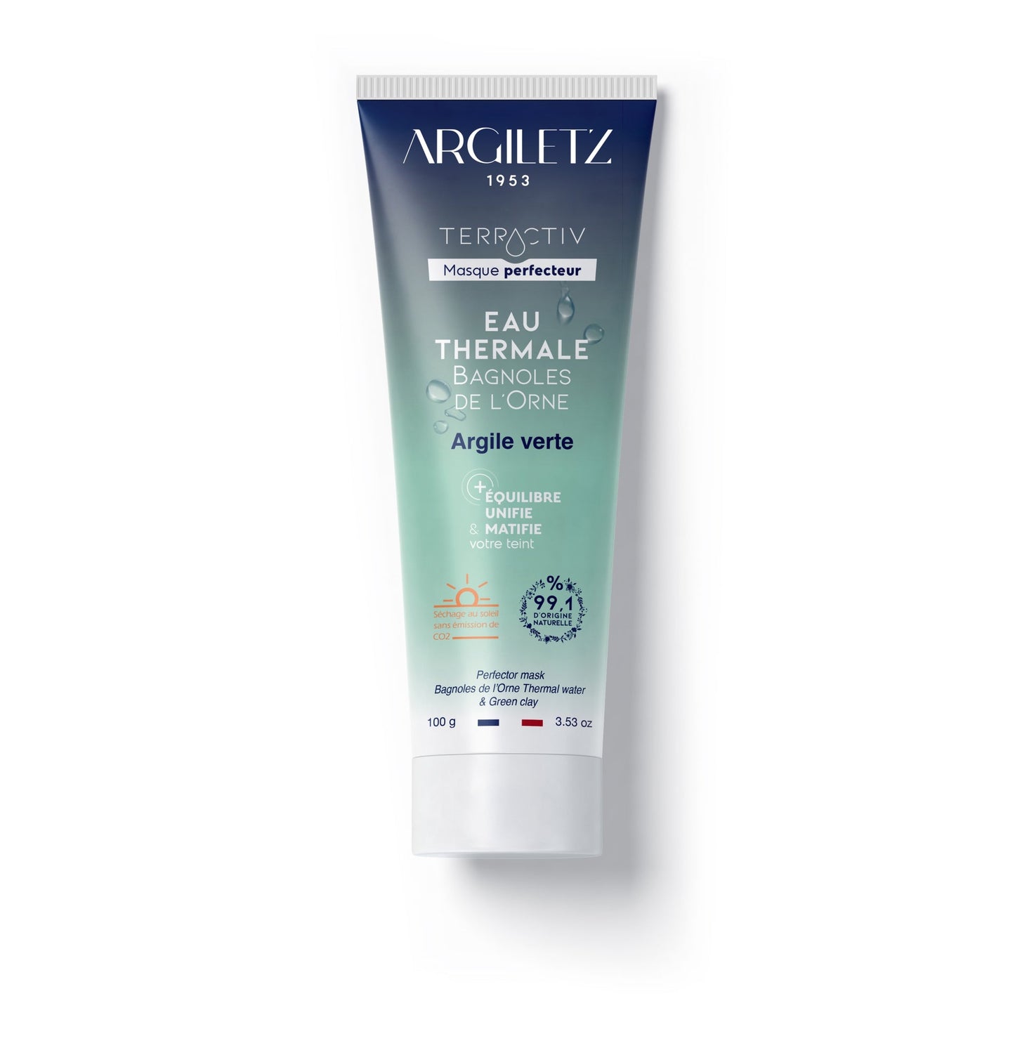 "Terracitv" Ready-to-Use Green Clay Face Mask (100g)