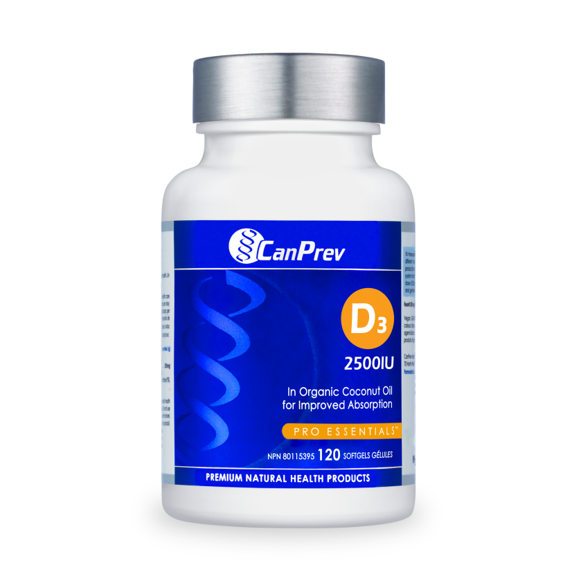D3 2500iu - MCT Base (120 Softgels)