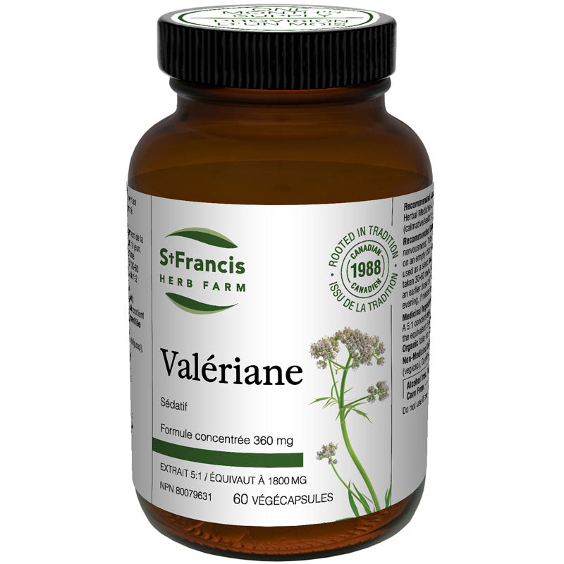 Valerian Vegecaps (5:1 extract) (60 Caps)