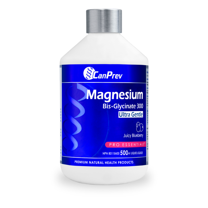 Magnesium Bis·glycinate 300 Ultra Gentle - Bleuets (500ml)