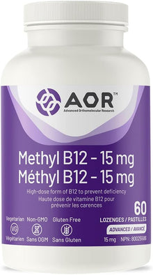 Methyl B12 - 15mg (60 Lozenges)