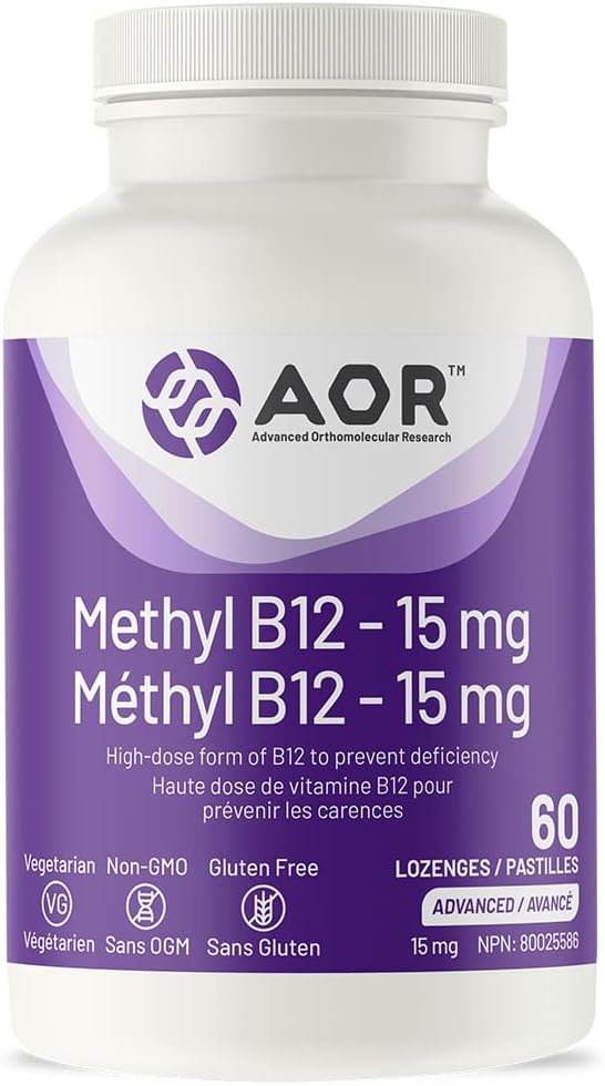 Methyl B12 - 15mg (60 Pastilles)