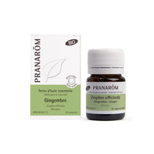 Ginger Essential Oil Pearls (60 Caps) Cs