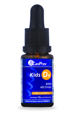 D3 Drops Kids 400iu - Mct Base (15ml)
