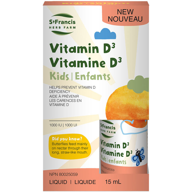 Vitamin D3 for Kids New (15ml)