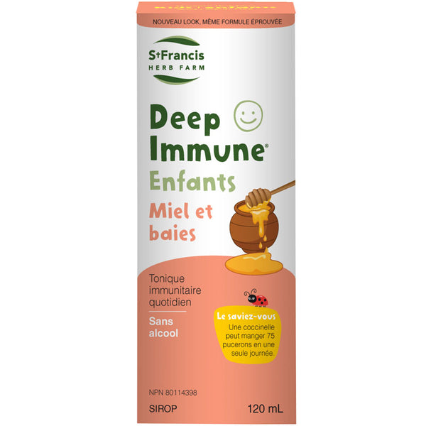 Deep Immunemd Enfants Miel Et Baies  (120ml)