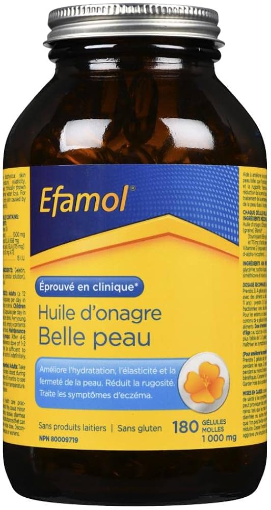 Efamol Huile D'onagre 1000mg (180gel)