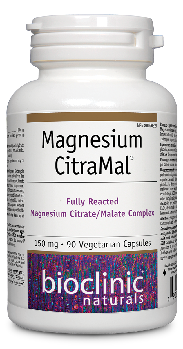 Magnesium Citramal · 150 mg (90 Vcaps)