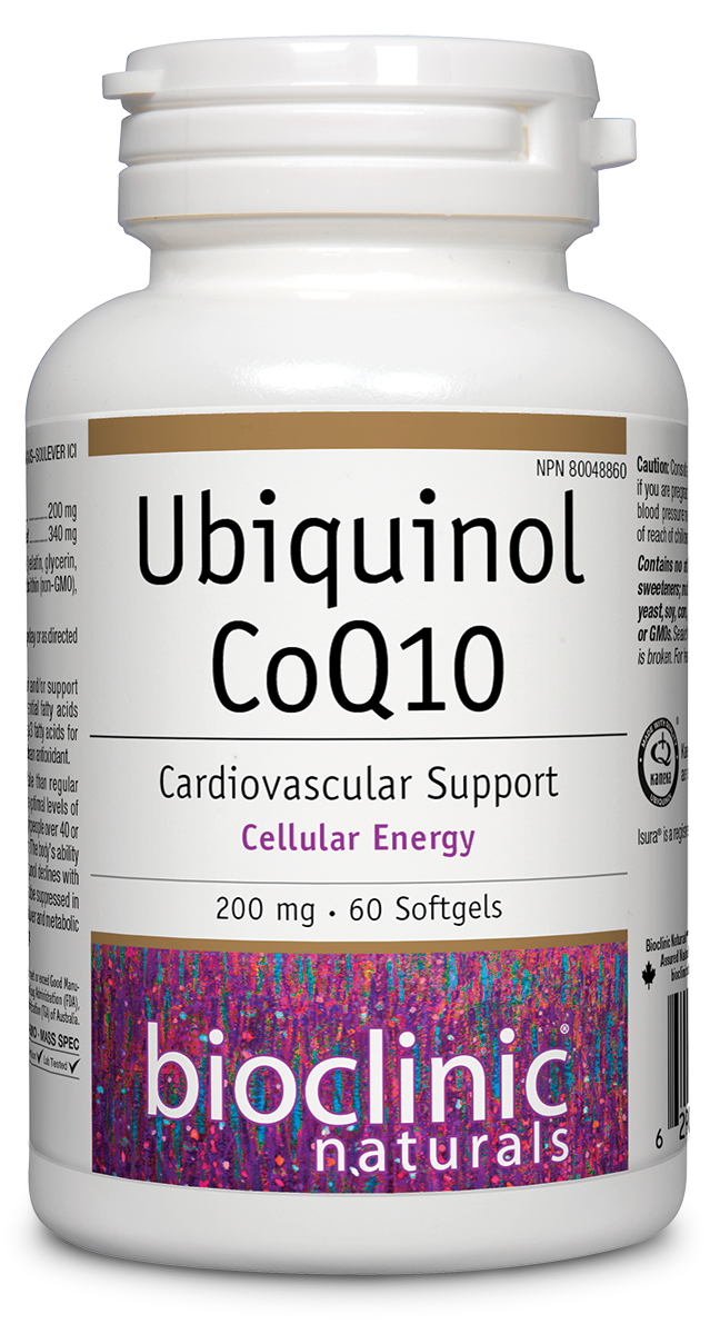 Ubiquinol CoQ10 · 200 Mg (60 Softgels)