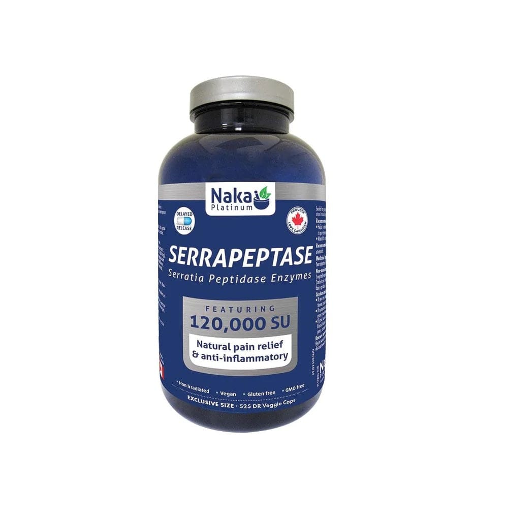 Serrapeptase 120,000 IU (525 Vcaps)