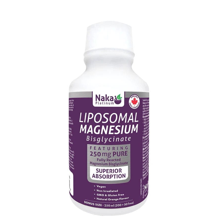 Liposomal Magnesium Bisglycinate Bonus (200ml+50ml)