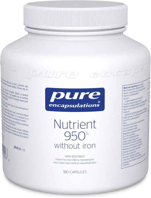 Nutrient 950® Without Iron (180 Caps)