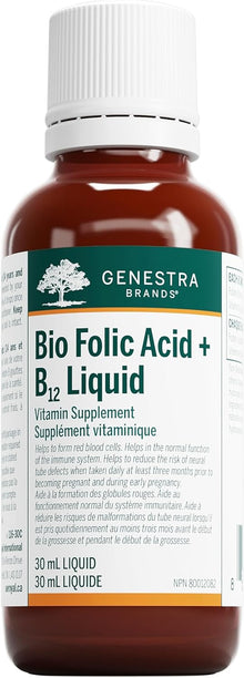 Bio Folic Acid + B12 Liquid (30 Ml)