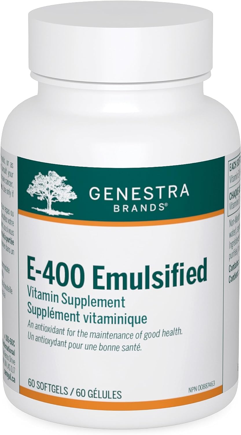 E-400 Emulsified (120 Capsules)