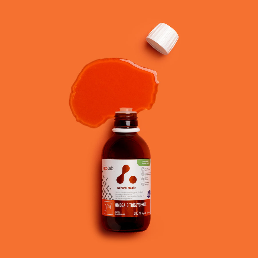 Omega 3 Tg Liquid - Green Apple (200ml)