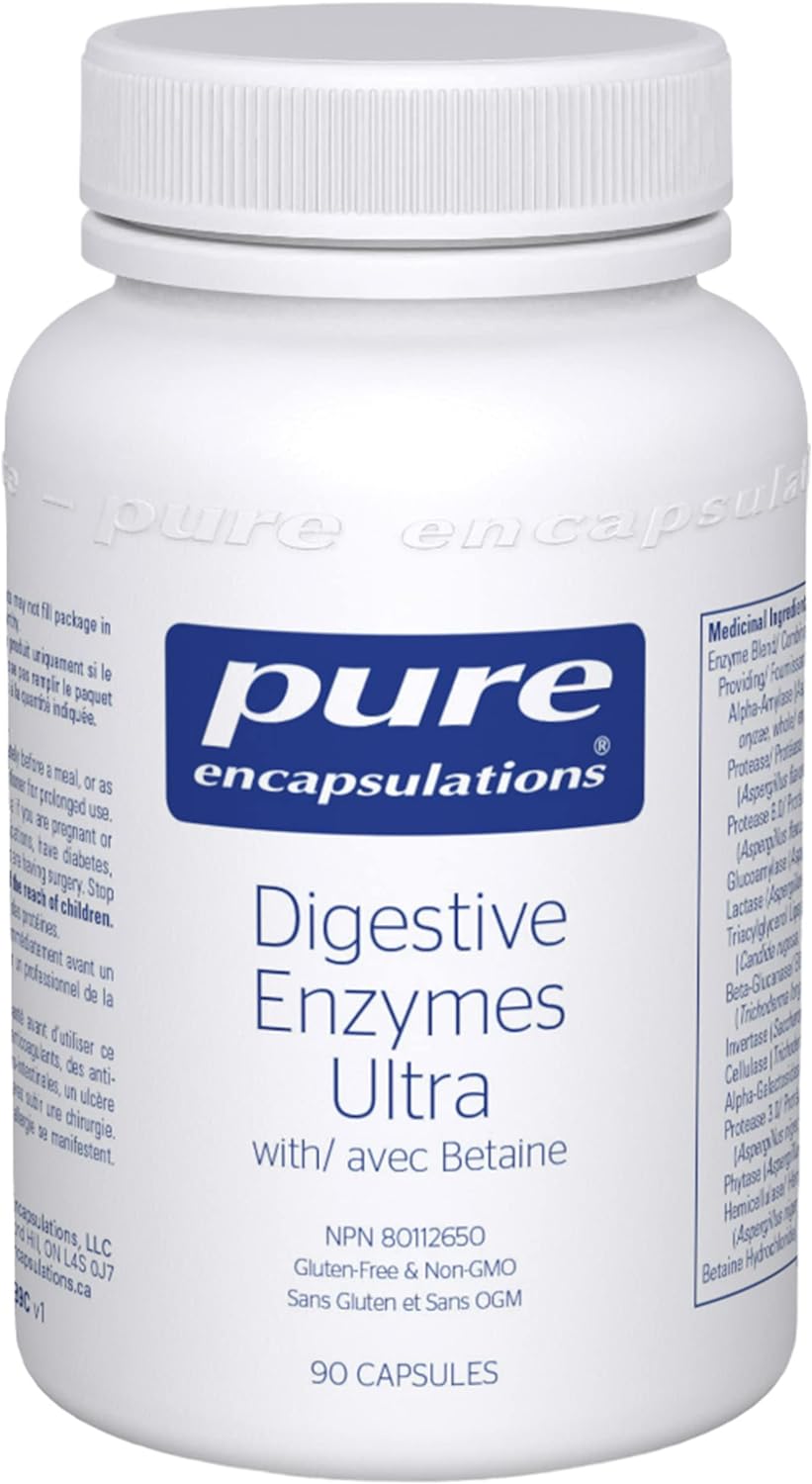 Digestive Enzymes Ultra with Betaine HCl (90 Caps)