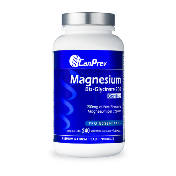 Magnesium Bis·glycinate 200 Gentle (240 Vcaps)