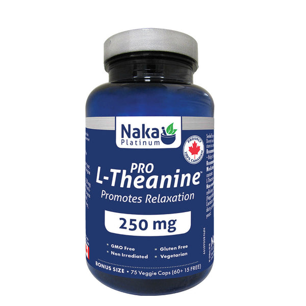 L-theanine 250mg  (75v Caps)