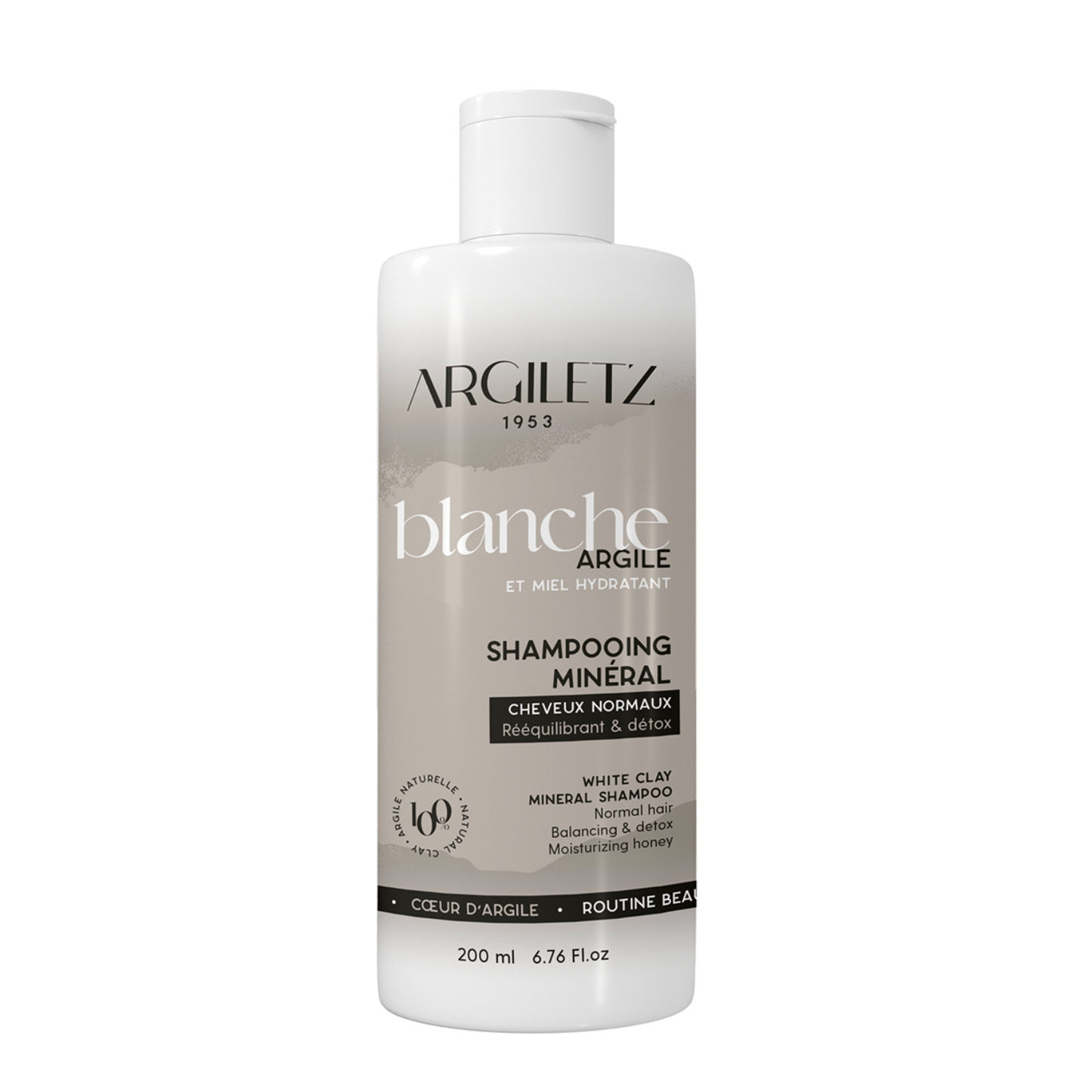 Shampoo for Normal Hair - White Clay (200 ml)
