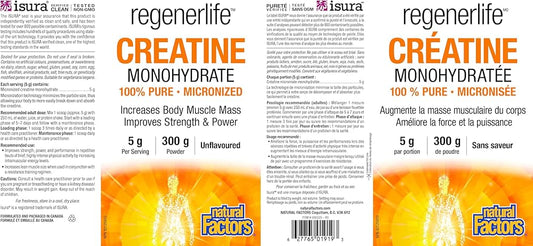 Régénerlife Creatine (300g)